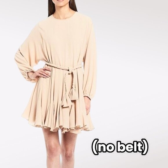 Gianni Bini Long Balloon Sleeve Flowy Swing Dress XS - Picture 1 of 12